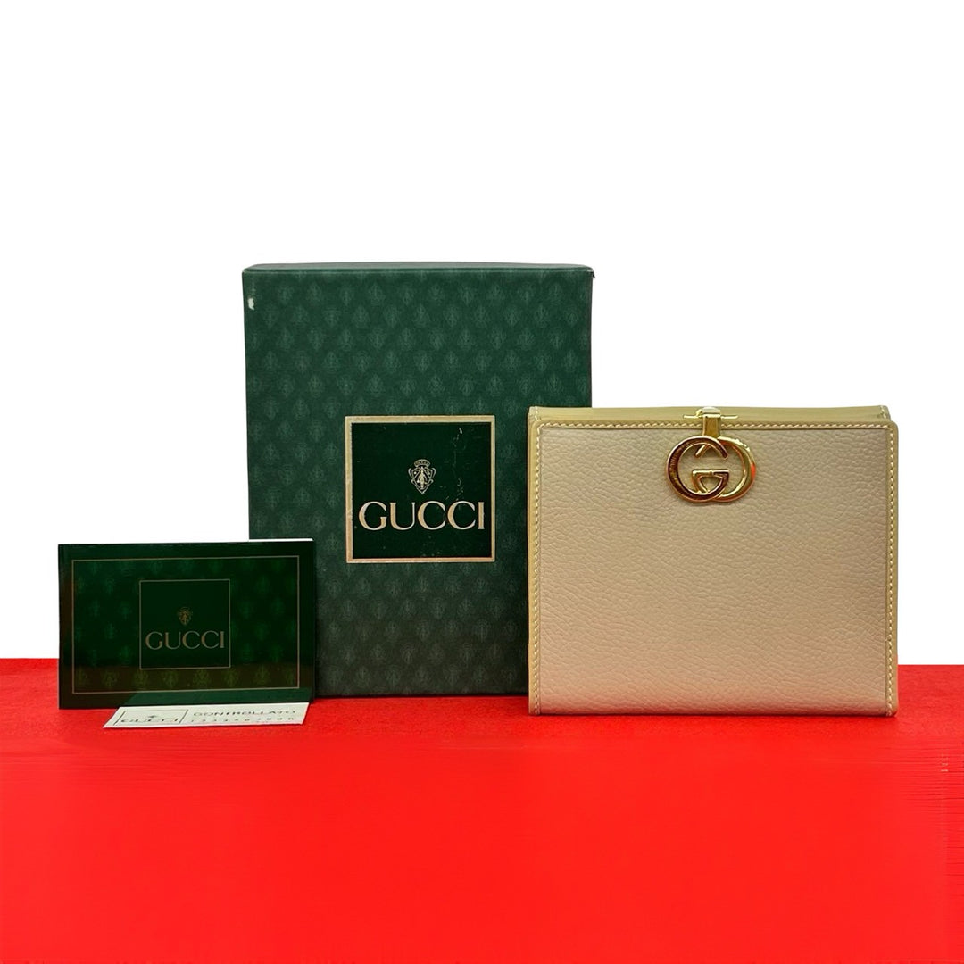 GUCCI グッチ 二つ折り財布 – Trip