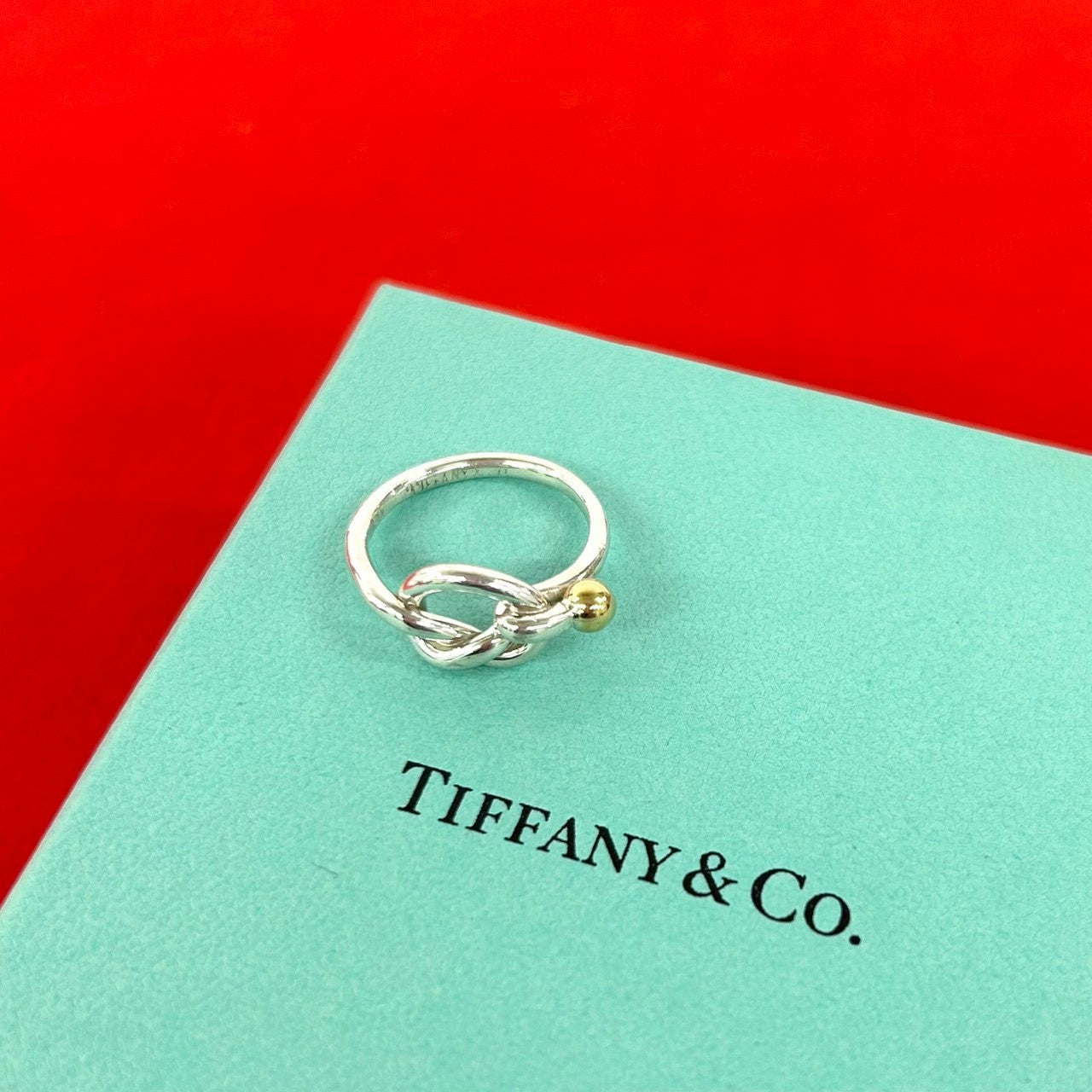 TIFFANY&Co. ティファニー ラブノット 925 K18 750YG リング・指輪 – Trip