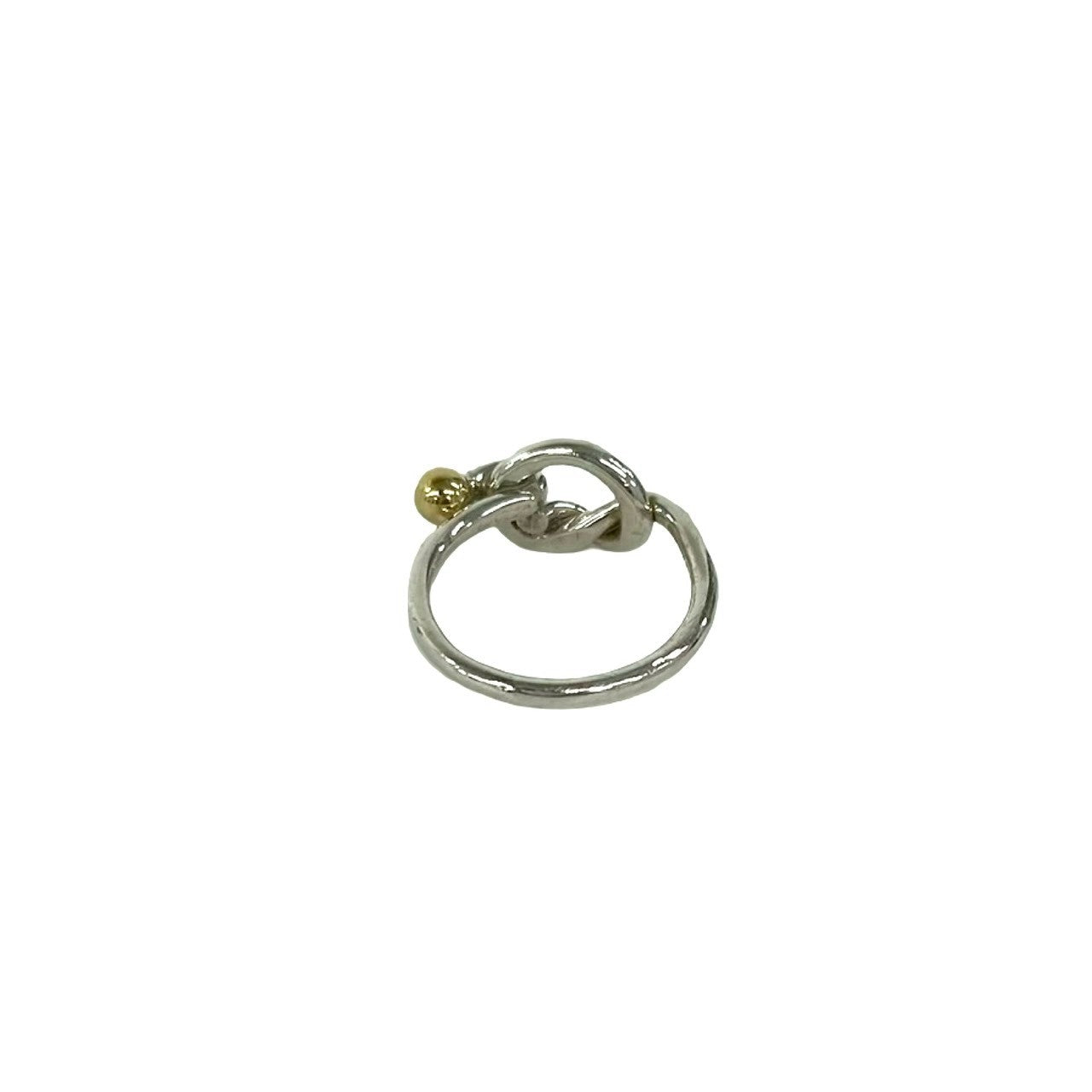 ティファニー　14.5号　ラブノット　リング　シルバー925×K18 TIFFANY&Co. ティファニー ラブノット 925 K18 750YG リング・指輪 – Trip