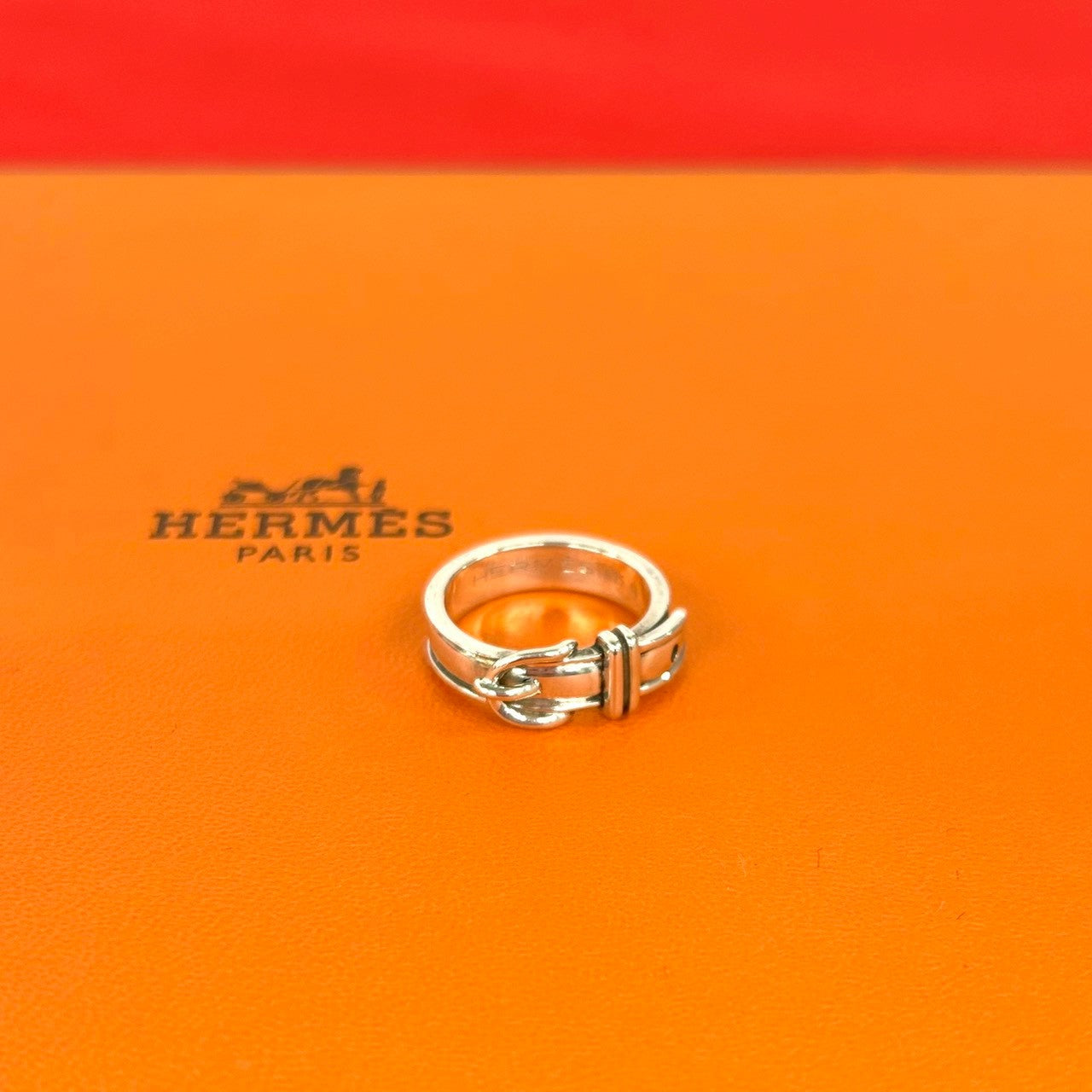 HERMES サンチュールリング　約9号 HERMES エルメス サンチュール リング・指輪 – Trip