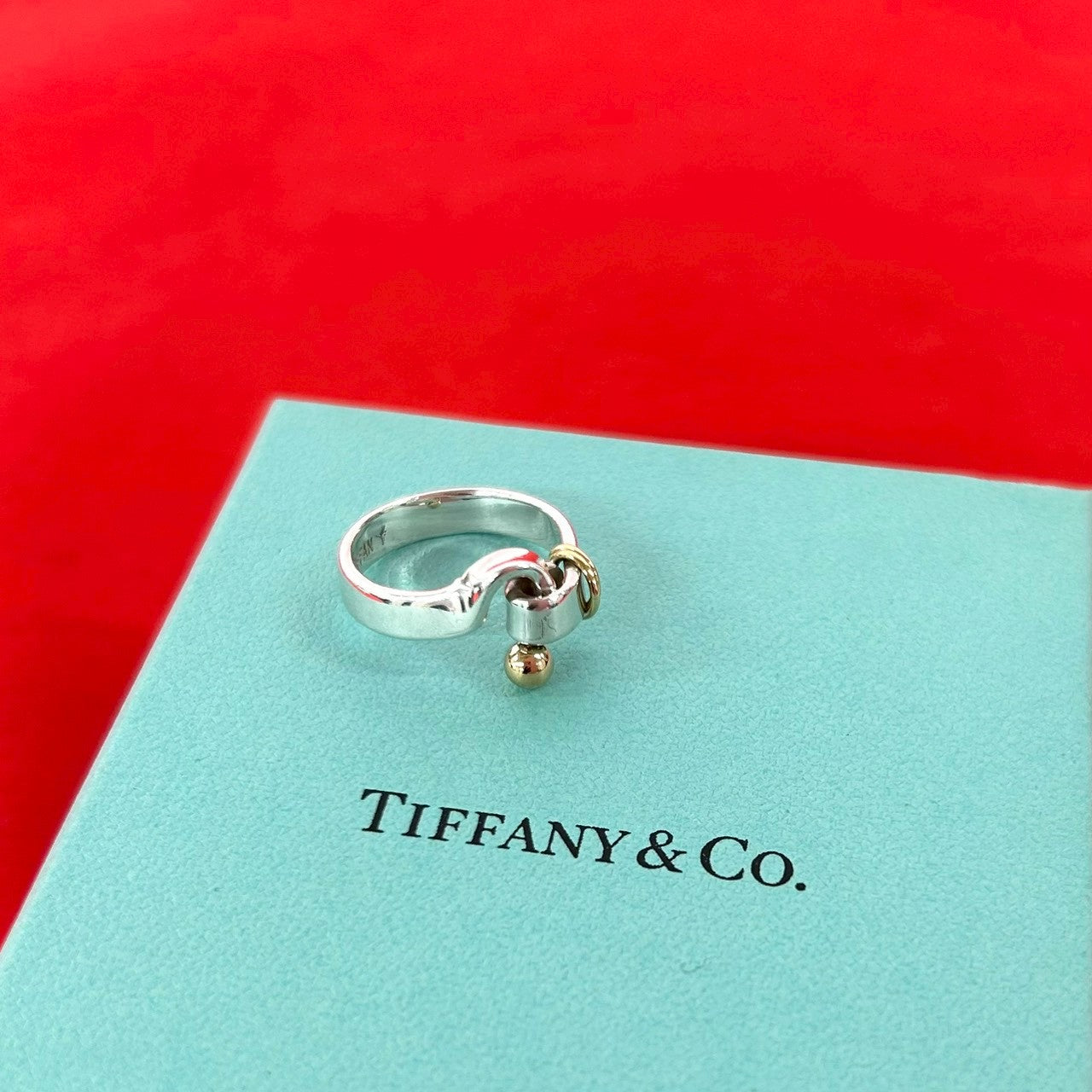 TIFFANY&Co. ティファニー ラブノット 925 K18 750YG リング 指輪 – Trip