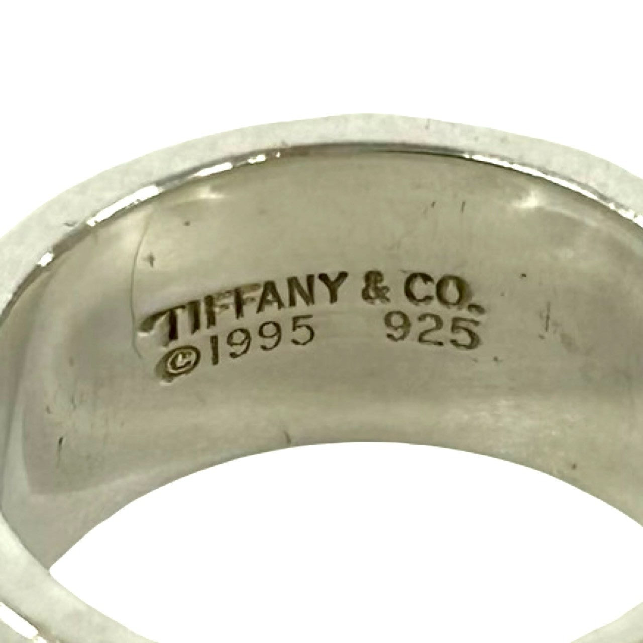 TIFFANY&Co. ティファニー グルーブド ダブルライン 925 リング 指輪