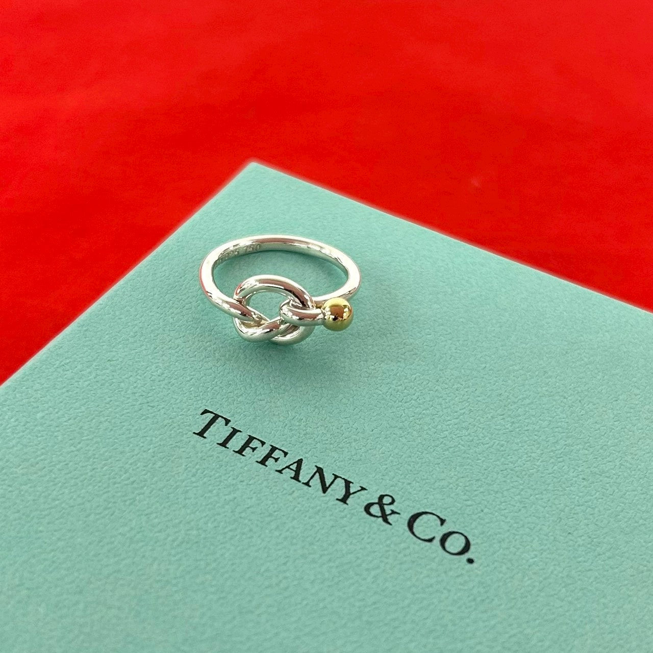 TIFFANY&Co. ティファニー ラブノット リング 950 K18 750YG 指輪 – Trip
