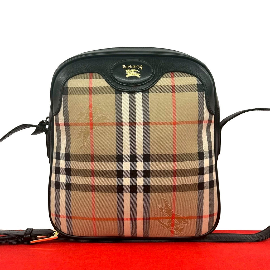 美品バーバリー　バック BURBERRY バーバリー (Vintage) ショルダーバッグ – Trip