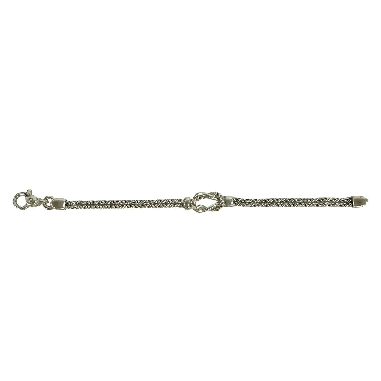 TIFFANY&Co. ティファニー ダブルロープ センターノット ブレスレット