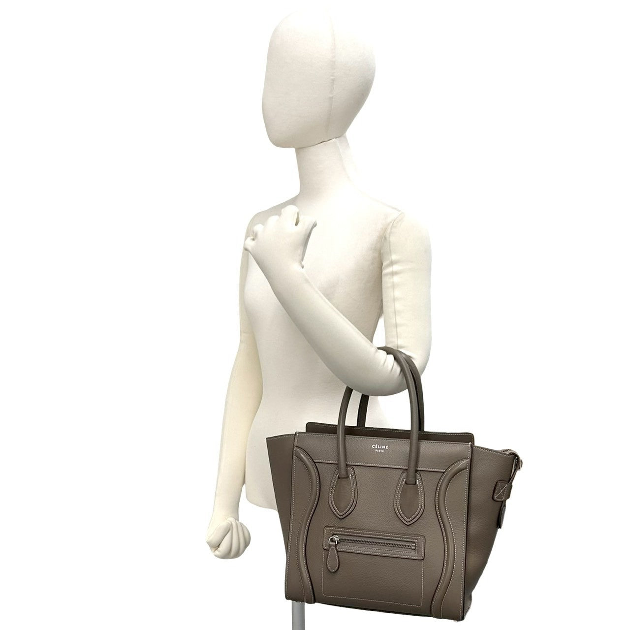 CELINE セリーヌ ラゲージ マイクロショッパー ハンドバッグ – Trip