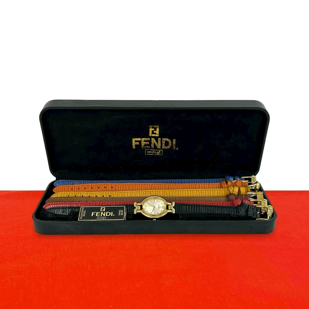 腕時計 フェンディ 640L カメレオン チェンジベルト