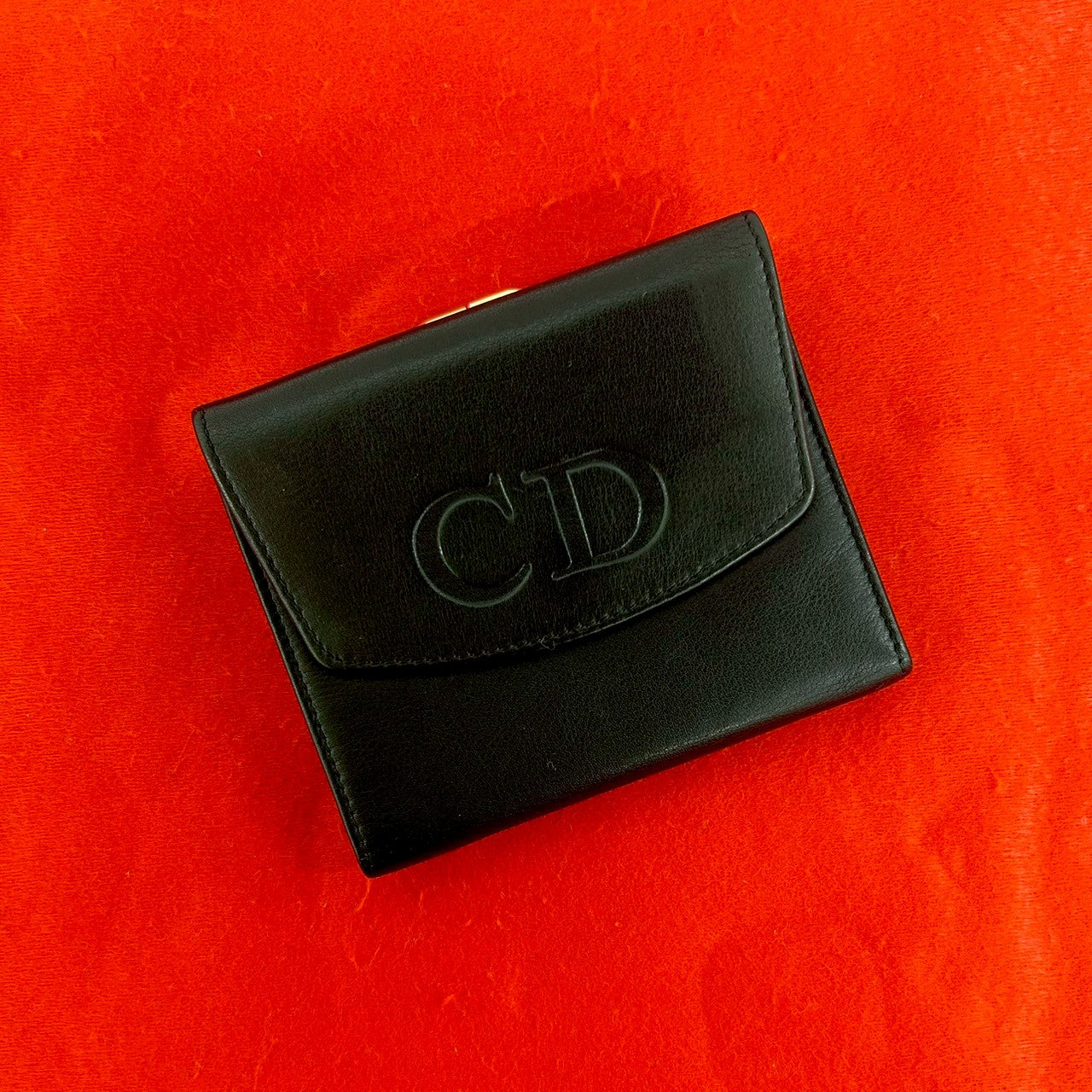 クリスチャンディオール　折り財布 Christian Dior ディオール (Vintage) 三つ折り財布 – Trip