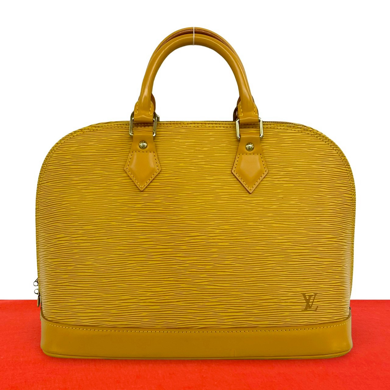 Louis Vuitton イエロー ハンドバッグ LOUIS VUITTON ルイヴィトン アルマ ハンドバッグ – Trip