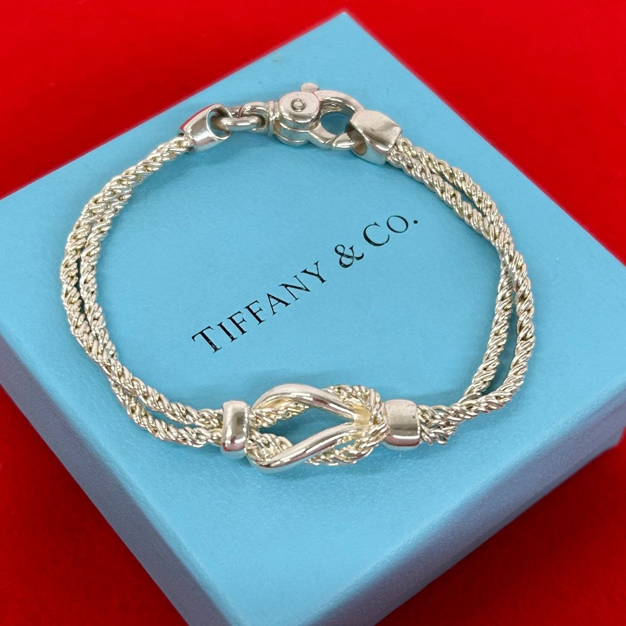 TIFFANY&Co. ティファニー (Vintage) ダブルロープ センターノット