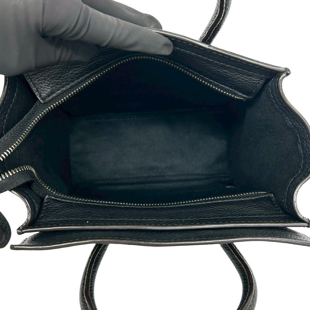 shoulder bag celine luggage nano shopper