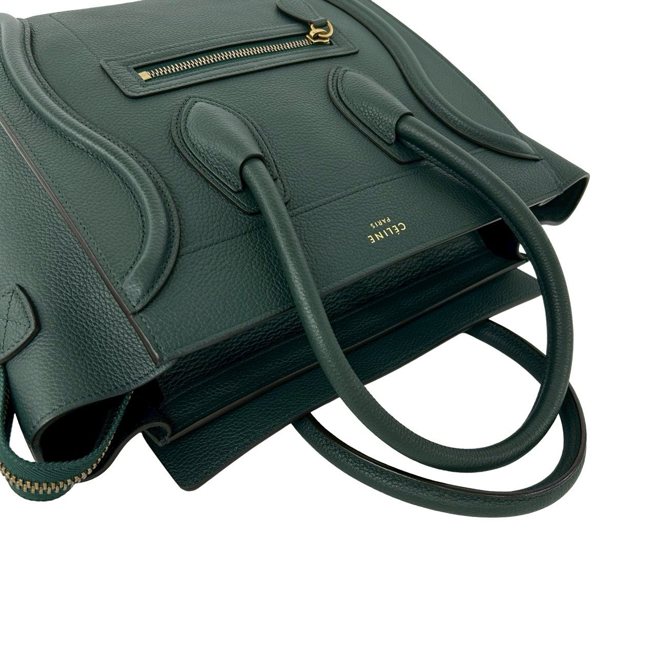 CELINE Luggage Micro Shopper Handbag – Trip