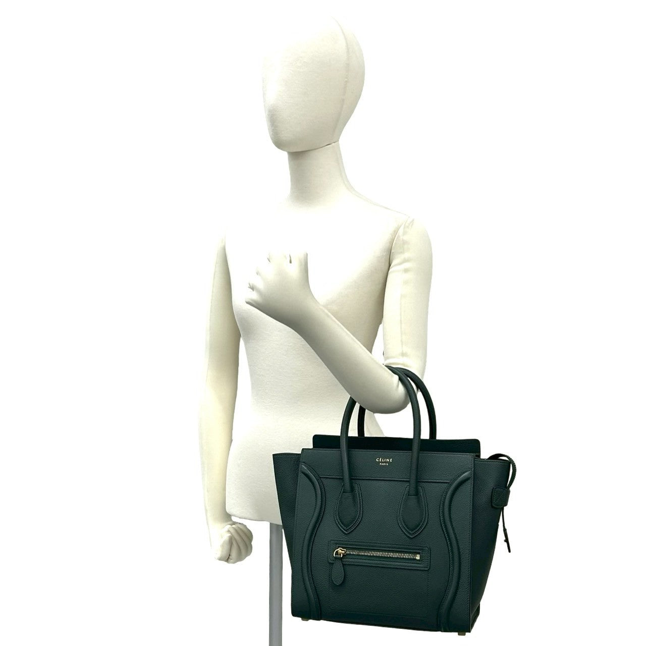 CELINE セリーヌ ラゲージ マイクロショッパー ハンドバッグ – Trip