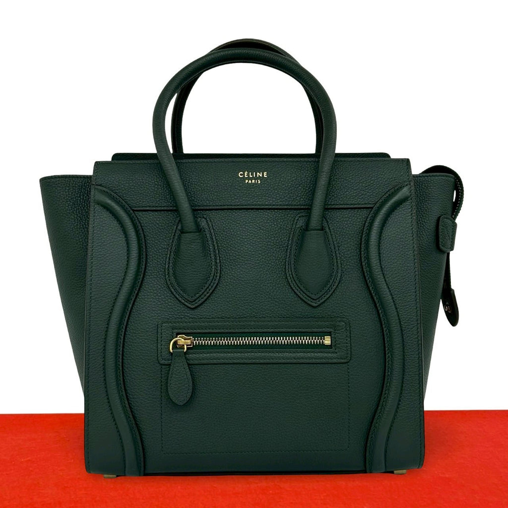 CELINE セリーヌ ラゲージ マイクロショッパー ハンドバッグ – Trip