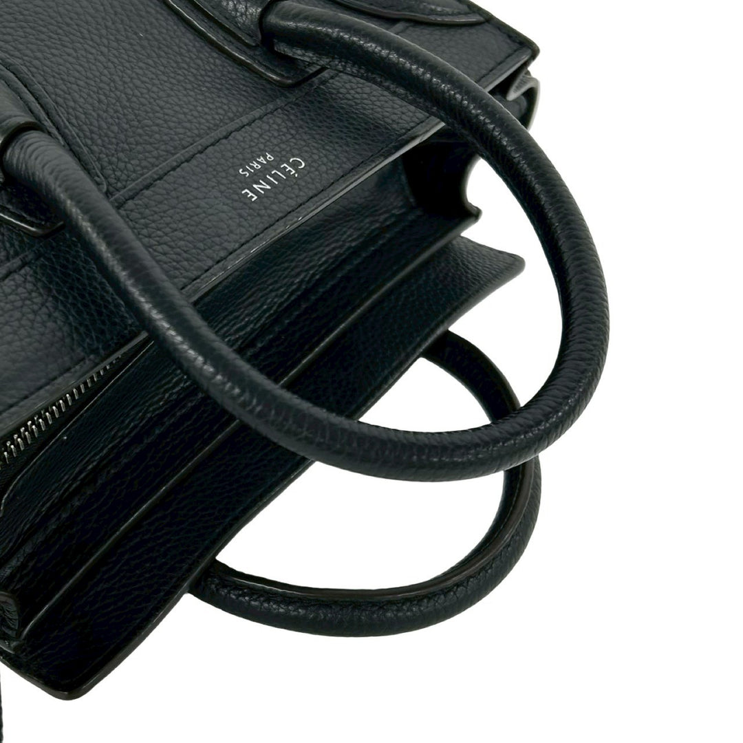 shoulder bag celine luggage nano shopper