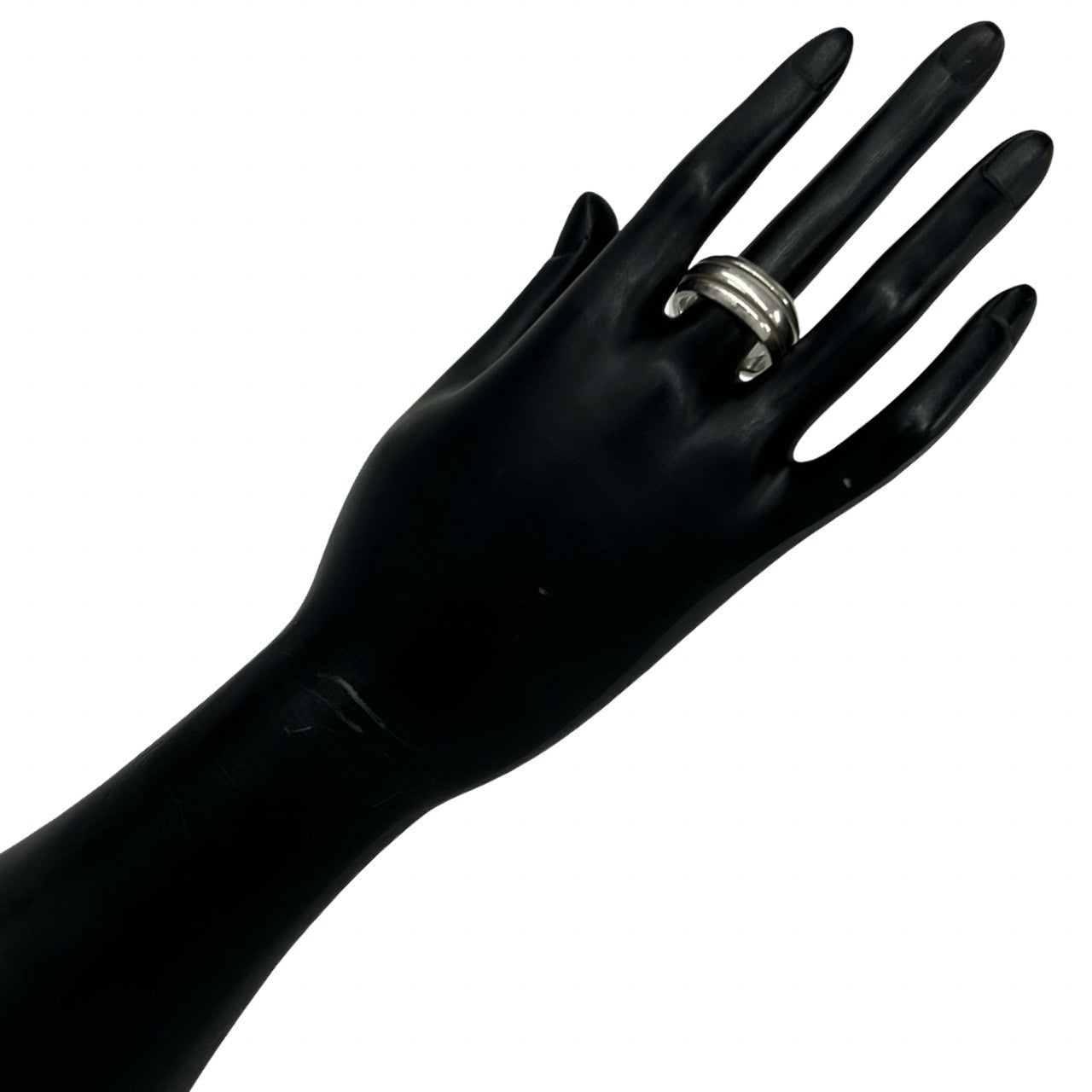 TIFFANY&Co. ティファニー (Vintage) グルーブド ダブルライン リング