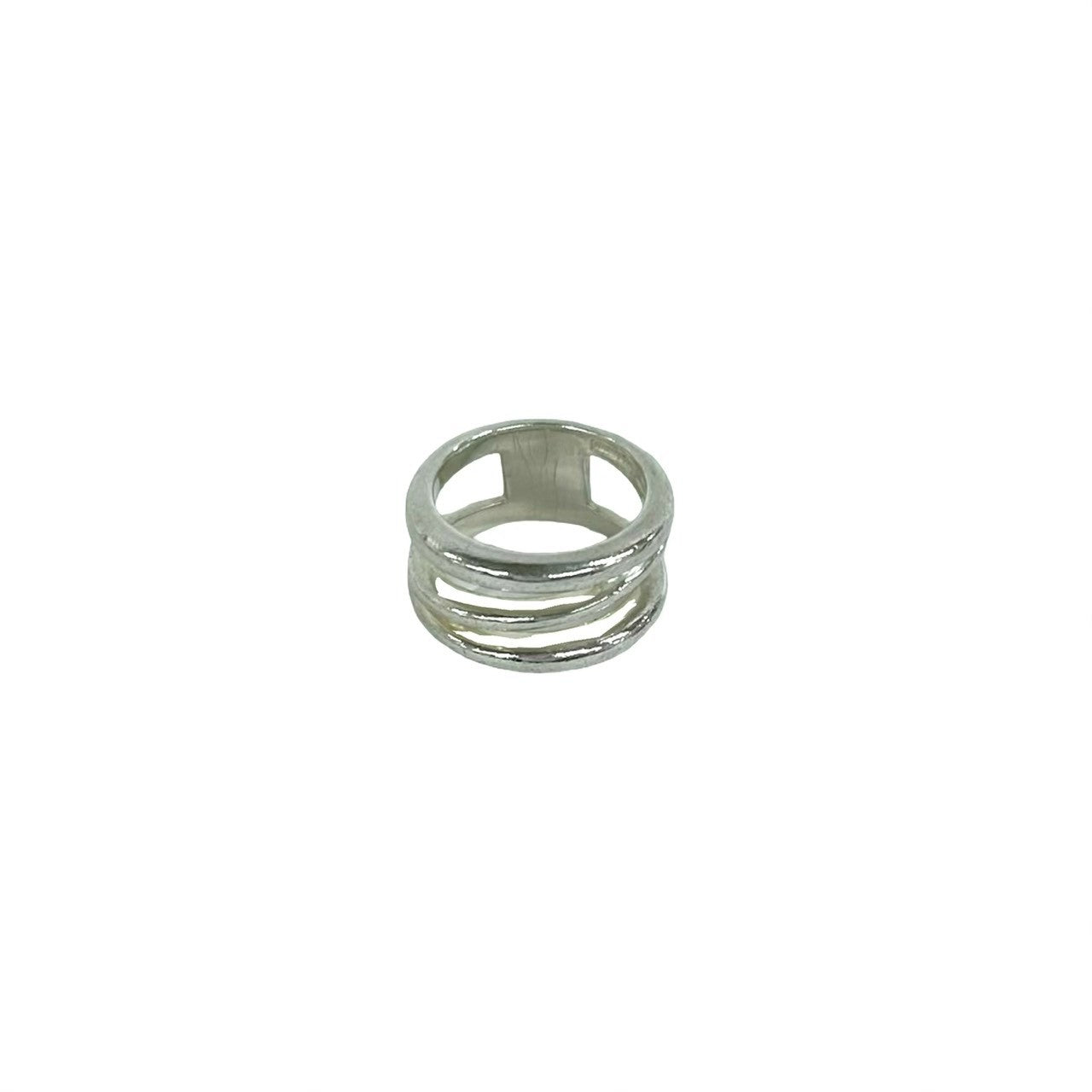 ティファニーダイアゴナルリング 12号　新品仕上げ　ほぼ無傷未使用に近い。 TIFFANY&Co. ティファニー ダイアゴナル リング 指輪 – Trip