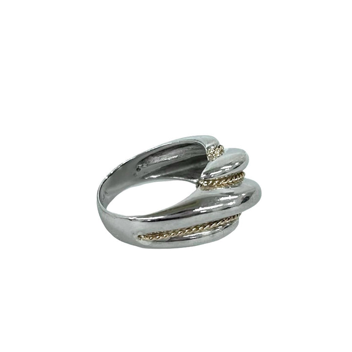 Rings Tiffany Twisted Rope Combination Ring