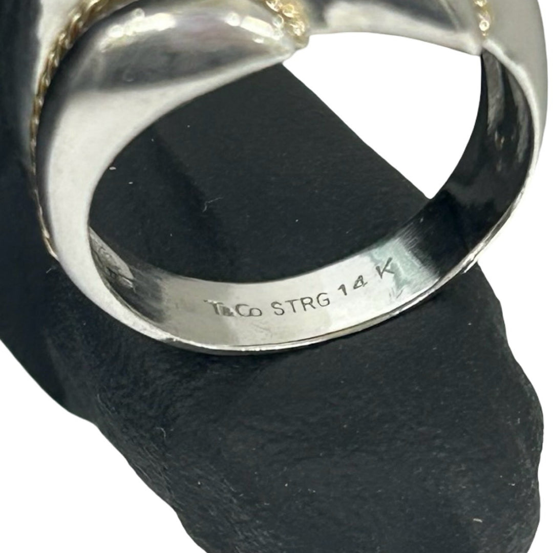 Rings Tiffany Twisted Rope Combination Ring