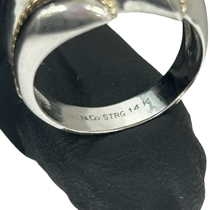 Rings Tiffany Twisted Rope Combination Ring