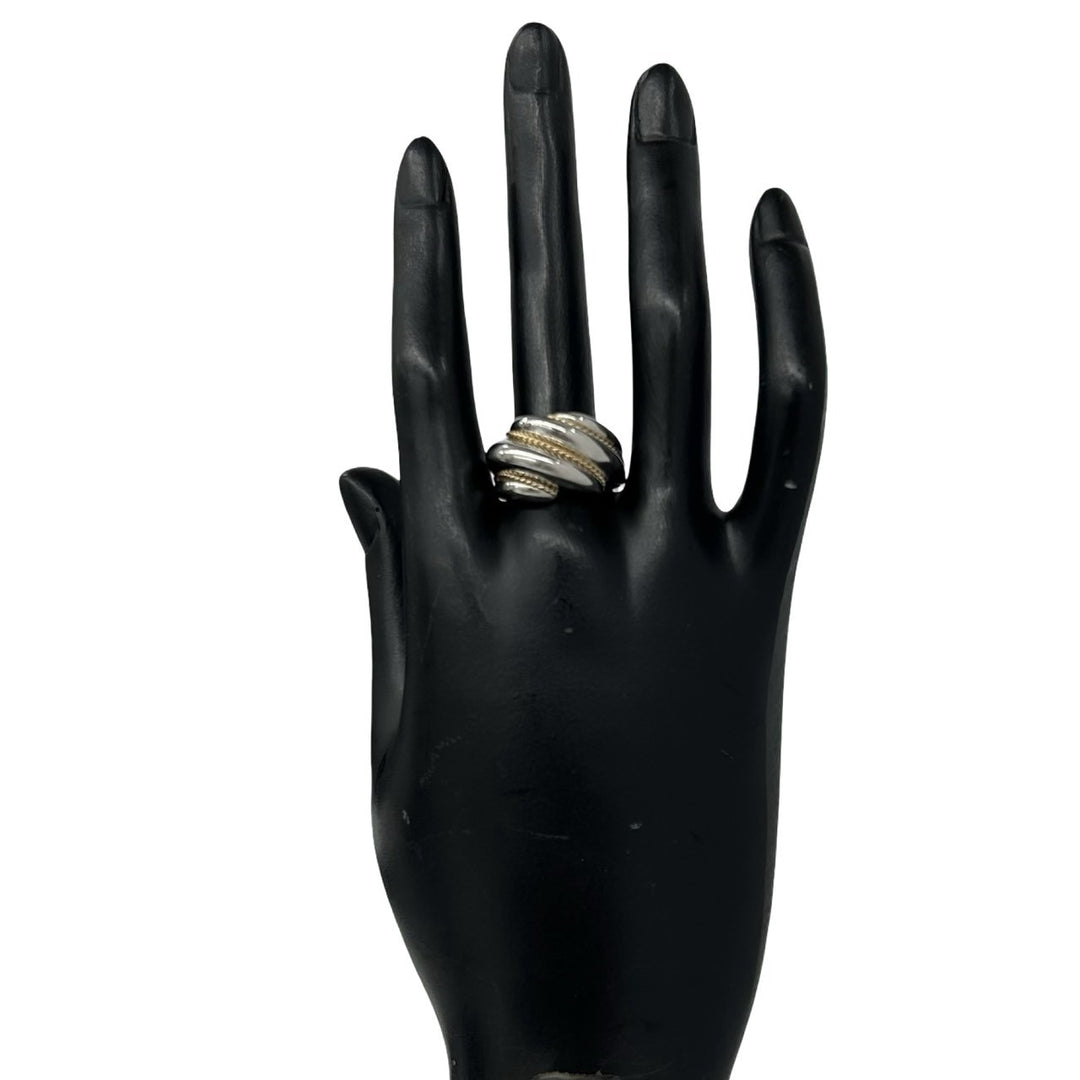 Rings Tiffany Twisted Rope Combination Ring