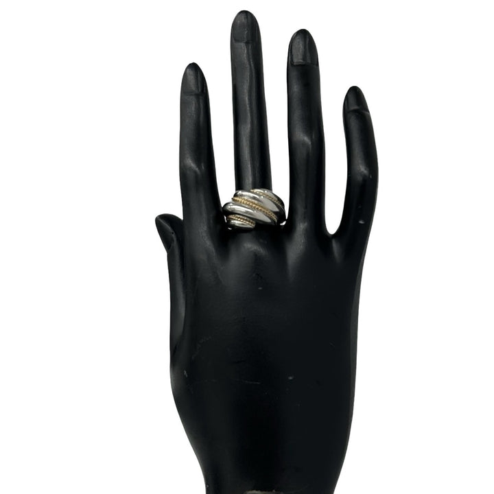 Rings Tiffany Twisted Rope Combination Ring