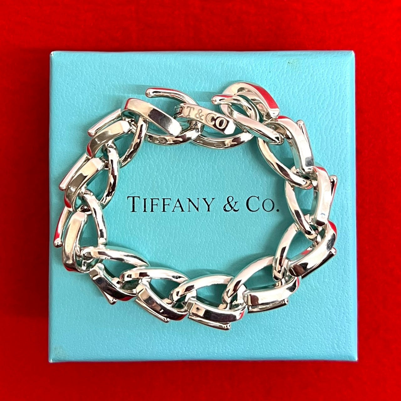 TIFFANY&Co. ティファニー フォージ ラージ リンク ブレスレット – Trip