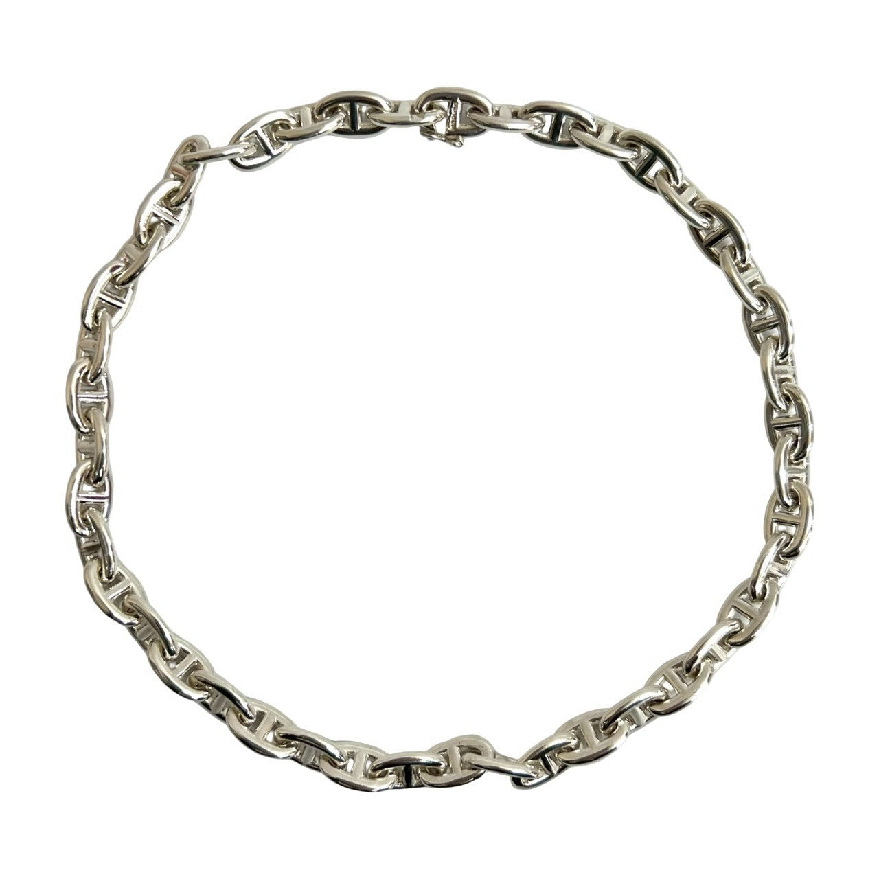 HERMES Margiela period Chaine d'Ancre PM necklace 44 frames
