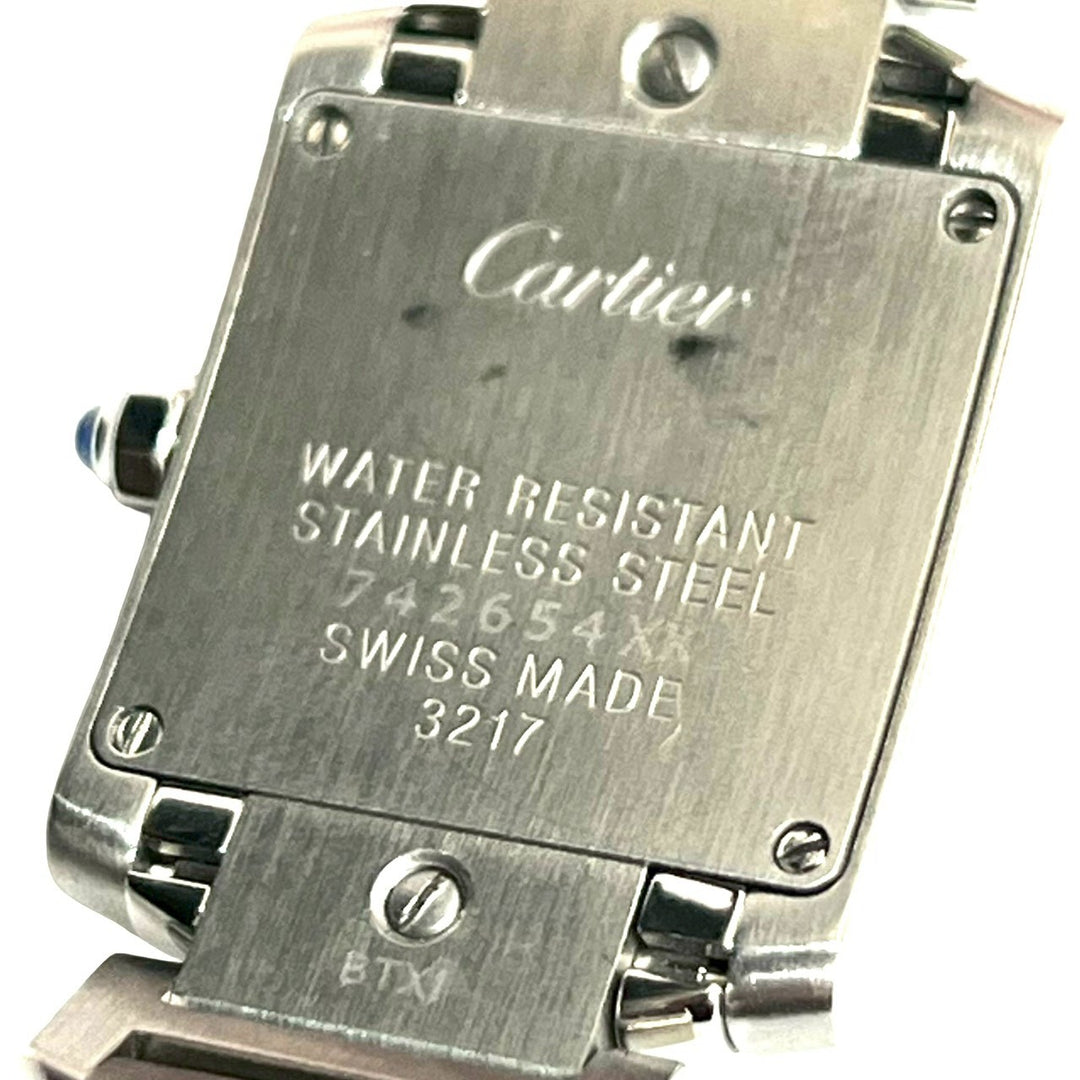腕時計 カルティエ タンク フランセーズ SM