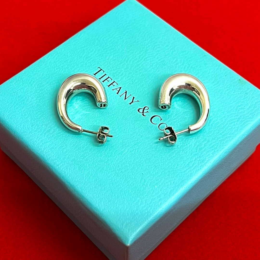 earrings tiffany hoop earrings