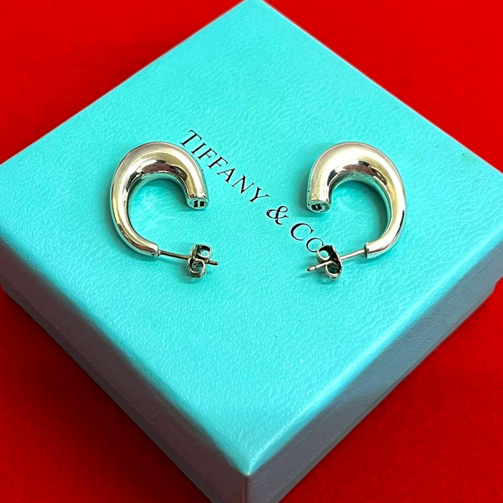 earrings tiffany hoop earrings