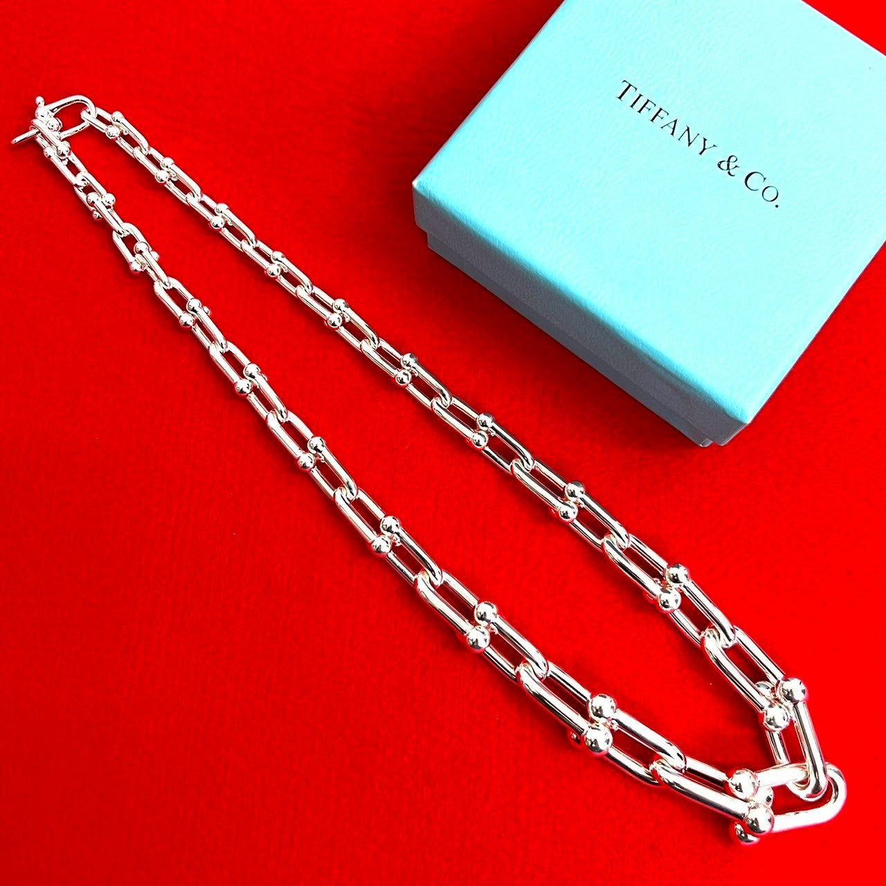 TIFFANY&Co. ティファニー ハードウェア グラジュエイテッド リンク