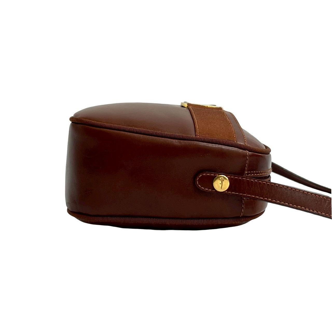 サルバトーレフェラガモ　ブラウン　ショルダーバッグ Salvatore Ferragamo サルヴァトーレフェラガモ (Vintage) ショルダー