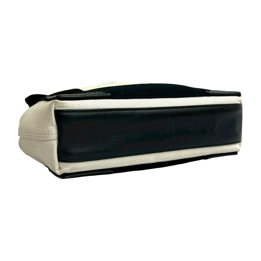 Shoulder bag Balenciaga navy cabas XS