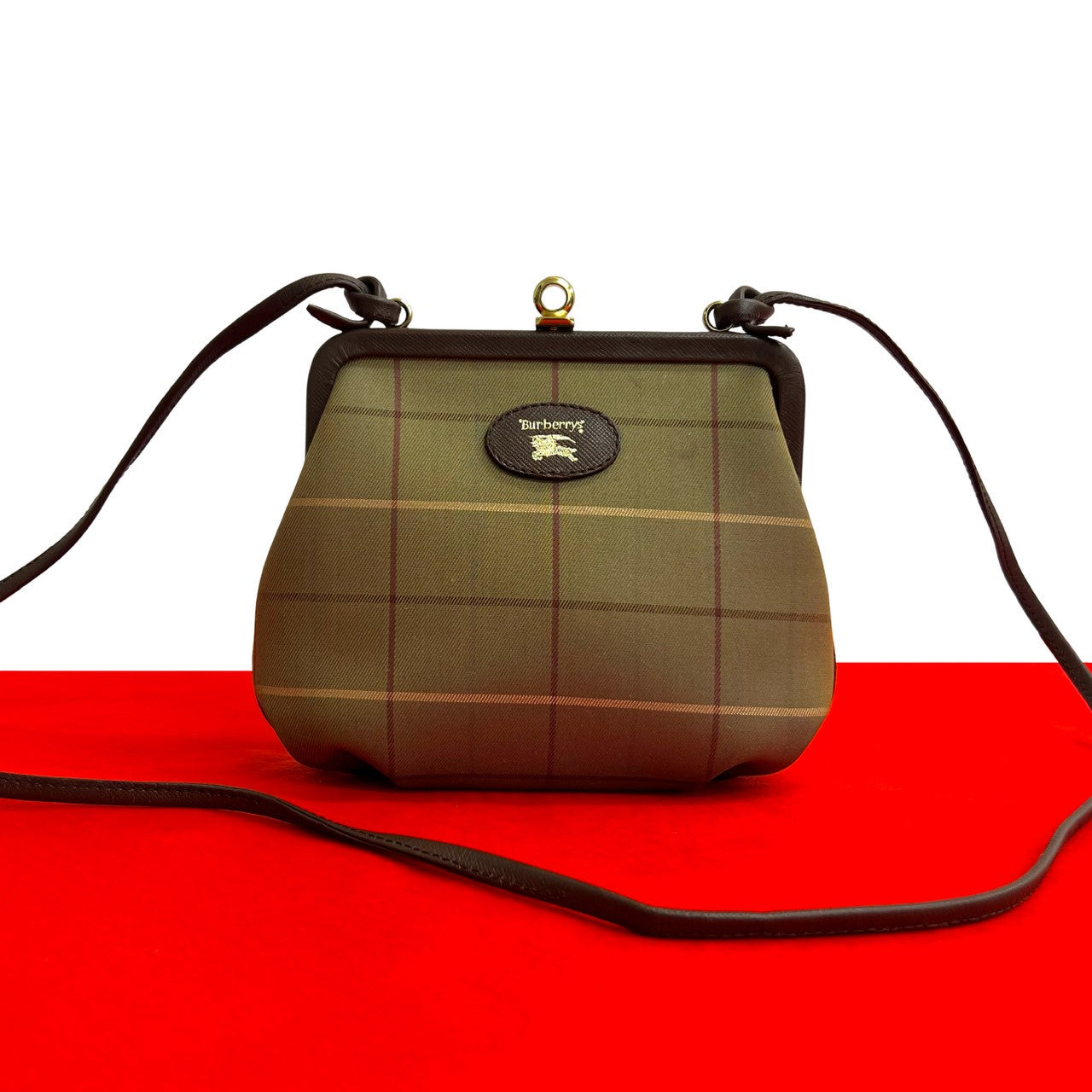 美品】 BURBERRY ノバチェック ワンショルダー ヴィンテージ