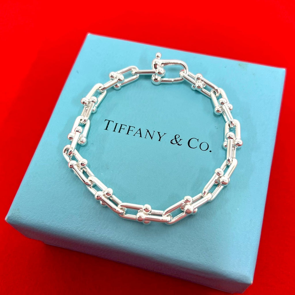 TIFFANY&Co. Tiffany Hardware Small Link BraceletRubbingCut – Trip