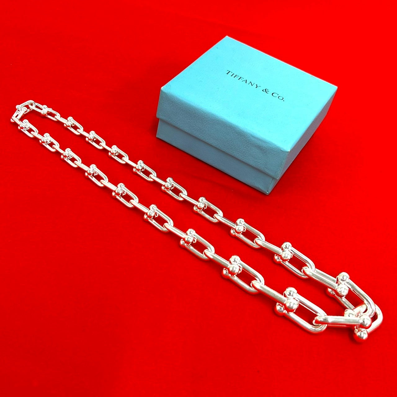 TIFFANY&Co. ティファニー ハードウェア グラジュエイテッド リンク