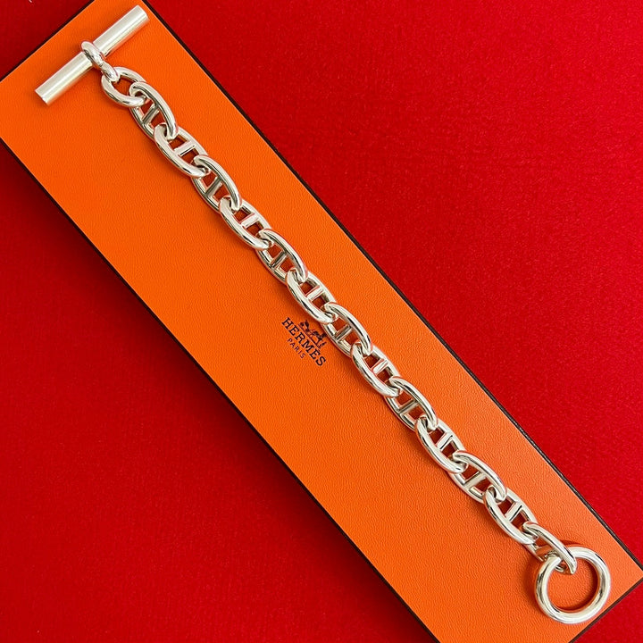 ブレスレット エルメス シェーヌダンクル TGM 13コマ