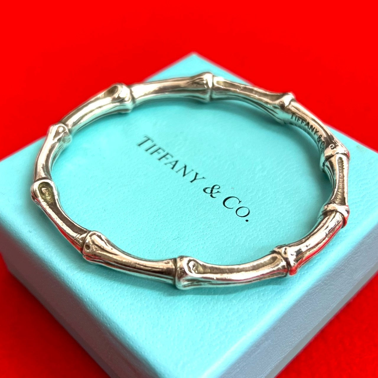 【美品】ティファニー Tiffany & Co. バンブーバングル TIFFANY&Co. ティファニー バンブー バングル – Trip