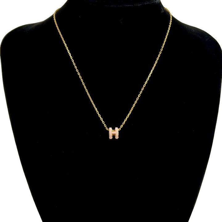 necklace hermes mini pop ash
