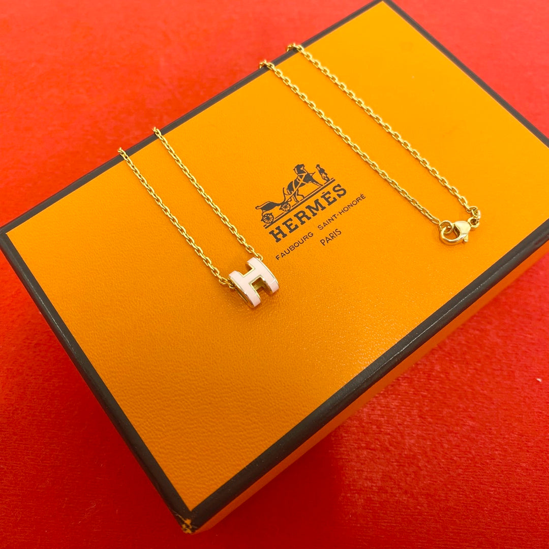 necklace hermes mini pop ash