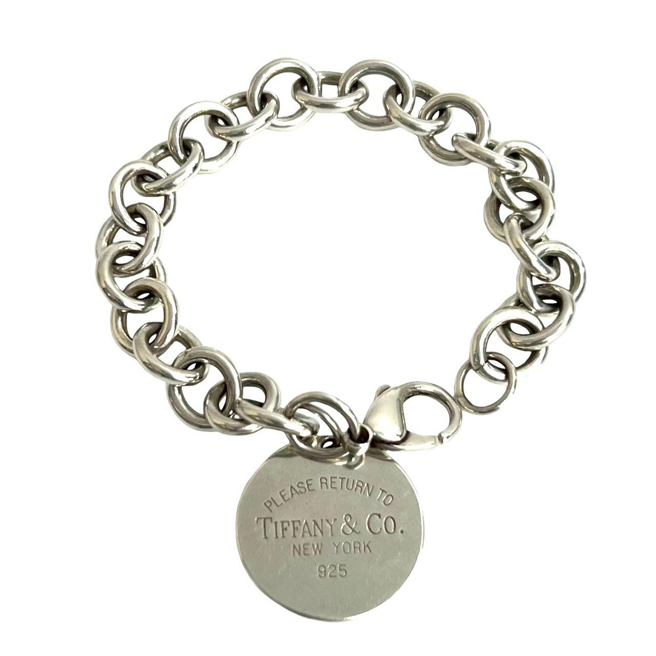 Tiffany リターントゥ ラウンド タグ ブレスレット 19cm Ag925 TIFFANY&Co. ティファニー リターントゥ ラウンドタグ ブレスレット – Trip