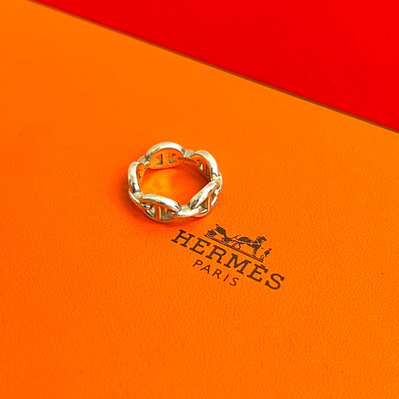 HERMES エルメス アンシェネ リング 指輪 – Trip