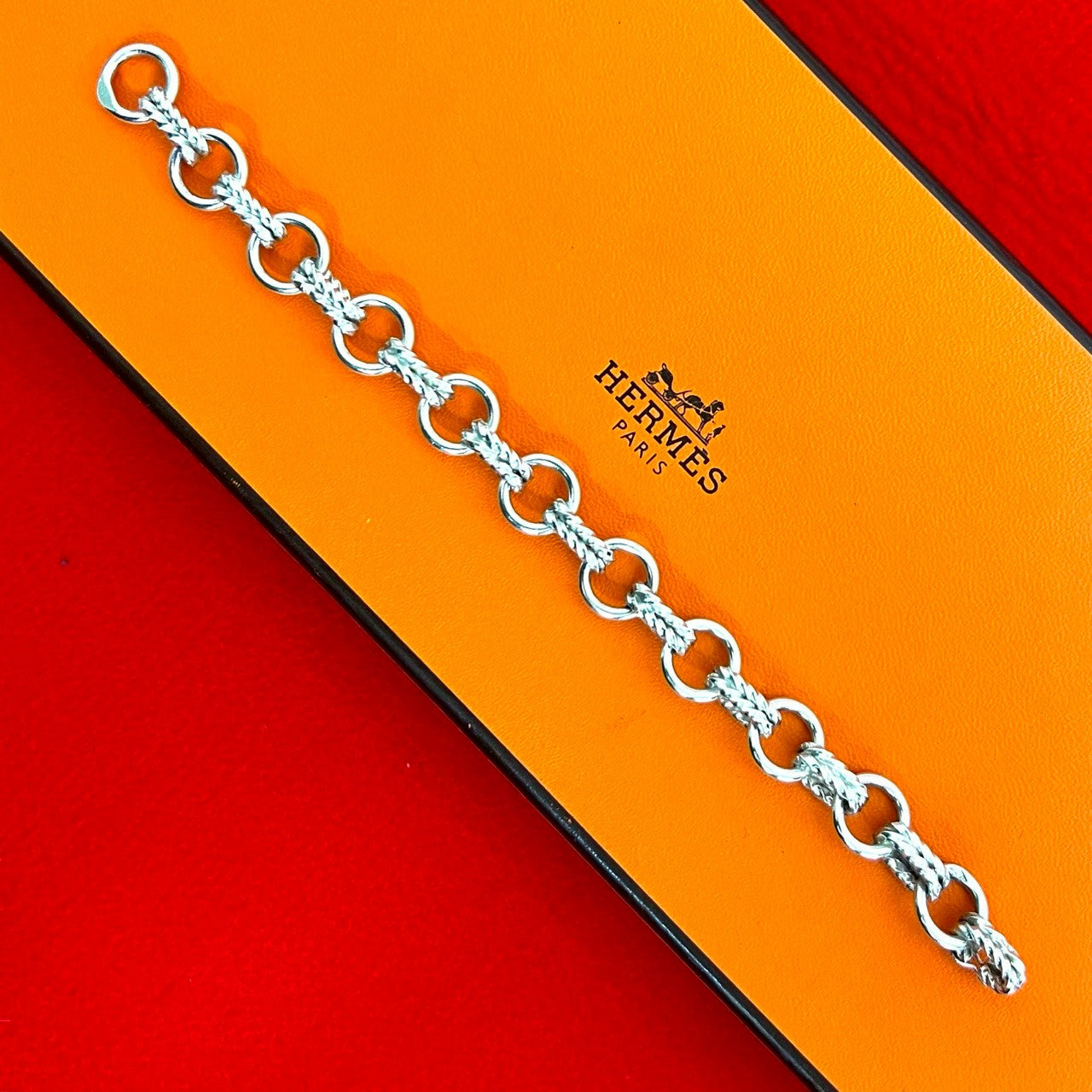 HERMES エルメス (Vintage) 60s シルバー800 ブレスレット – Trip