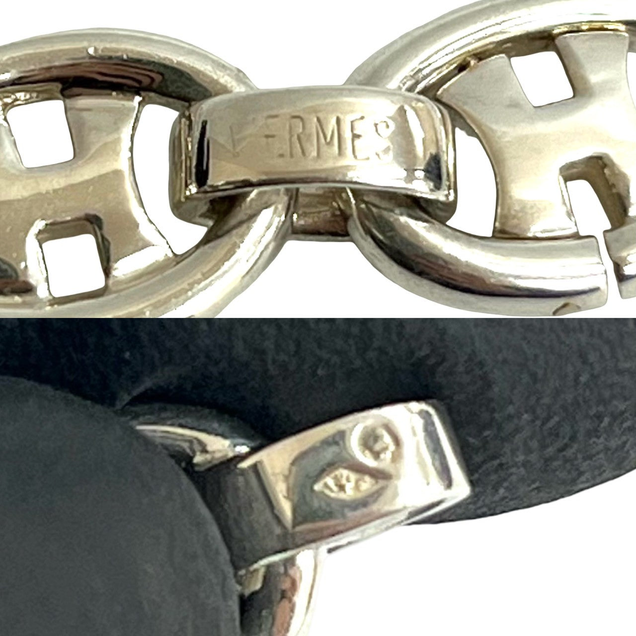 エルメス　Hロゴ ヴィンテージブレスレット　シルバー925 HERMES エルメス Hロゴ ブレスレット – Trip