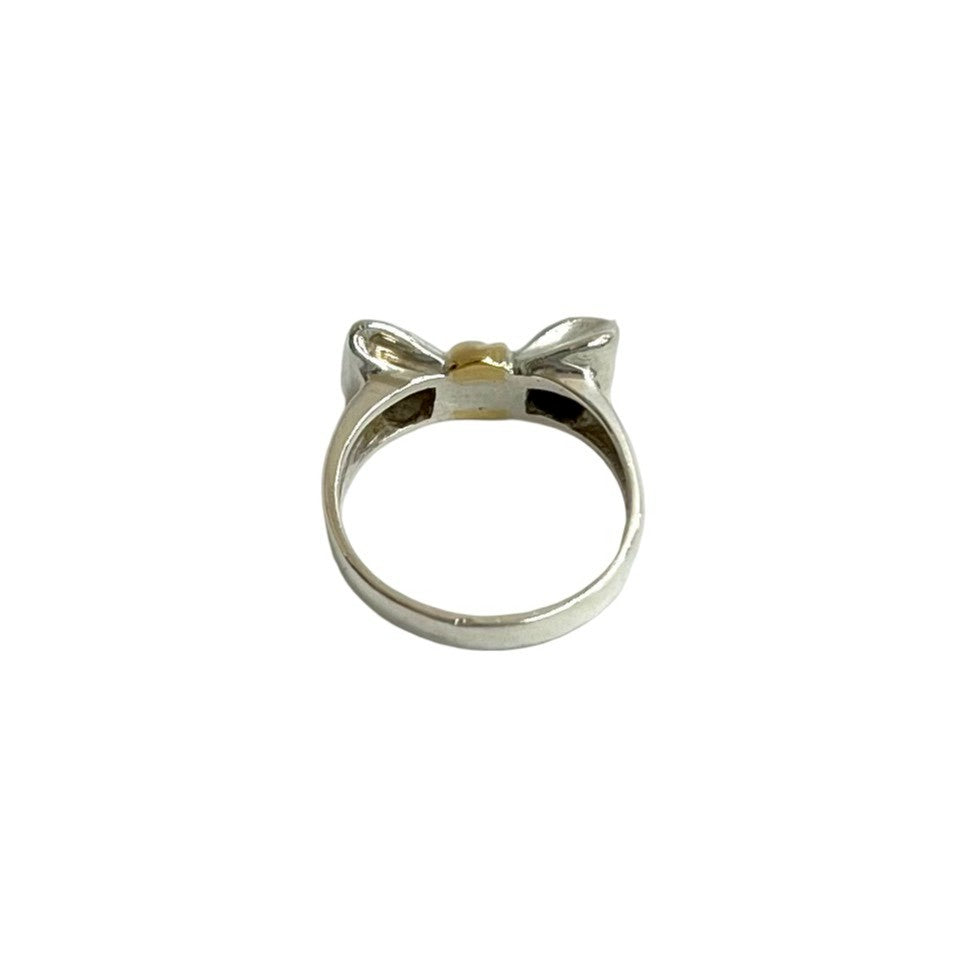 ソ　TIFFANY＆Co コンビ リボンリング TIFFANY&Co. ティファニー リボン コンビ リング 指輪 – Trip