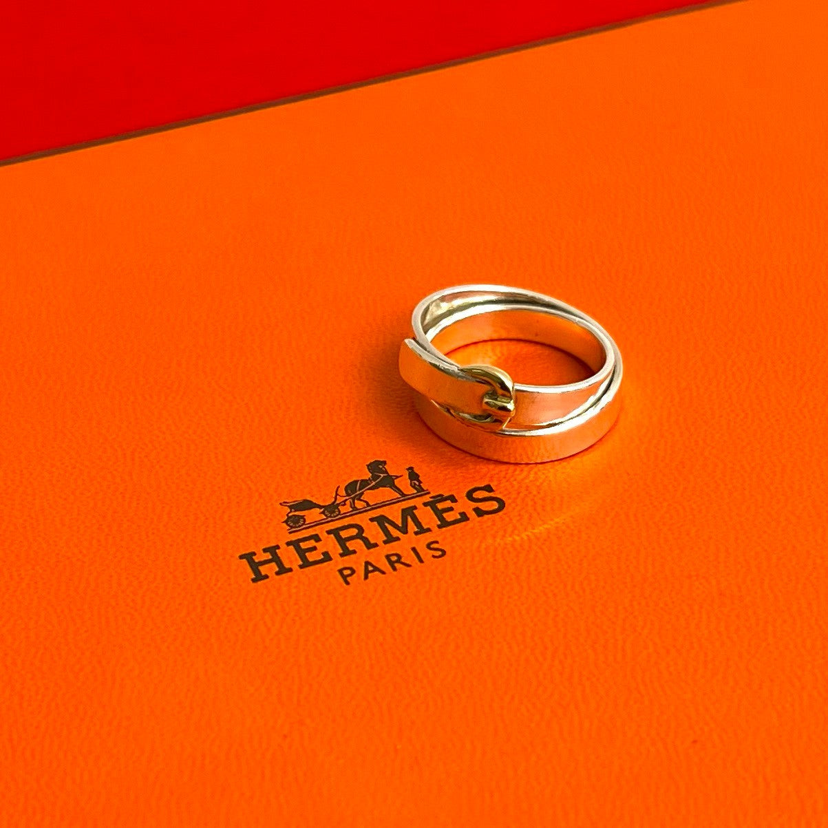 HERMES エルメス ダブル トゥール リング 指輪 – Trip