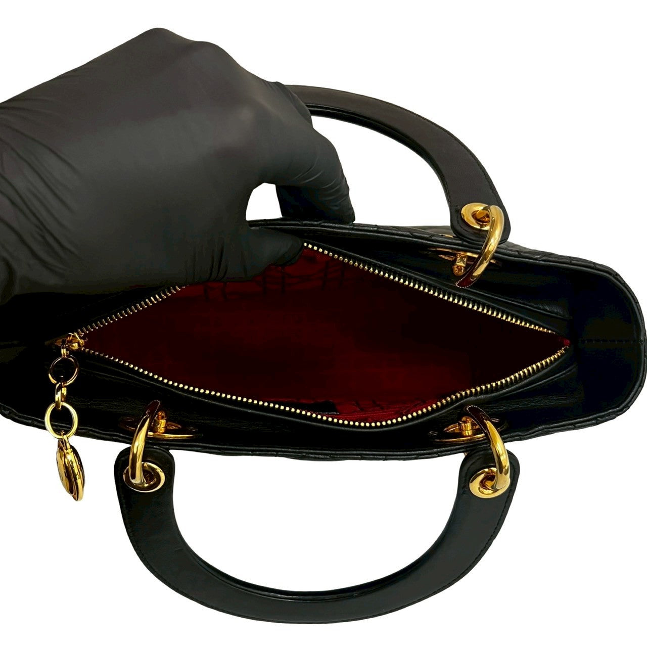 Dior ブラックベルベット ハンドバッグ 楽天市場】【10%OFFクーポン】 ディオール 2WAYバッグ レディ