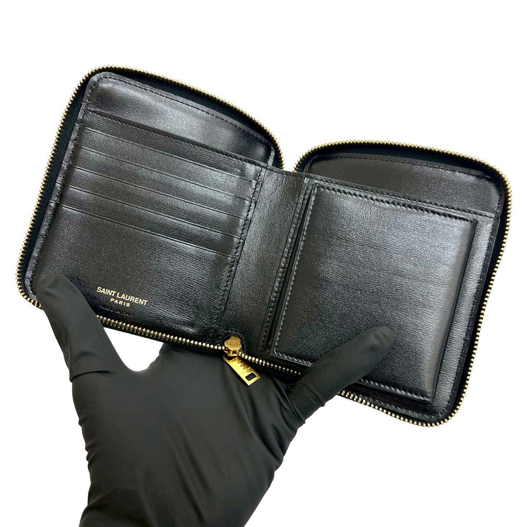 二つ折り財布 サンローランパリ