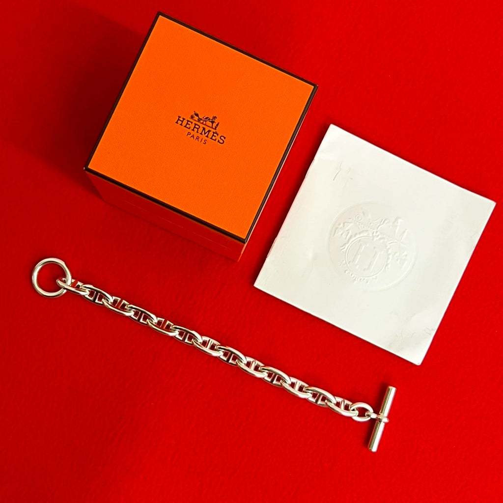 HERMES エルメス シェーヌダンクル GM 13コマ ブレスレット – Trip